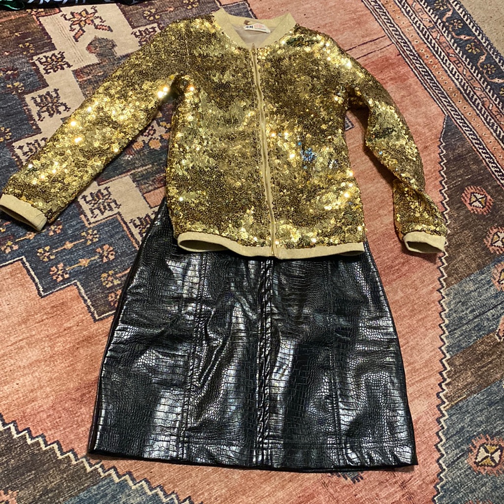 Gold Sequin Jacket